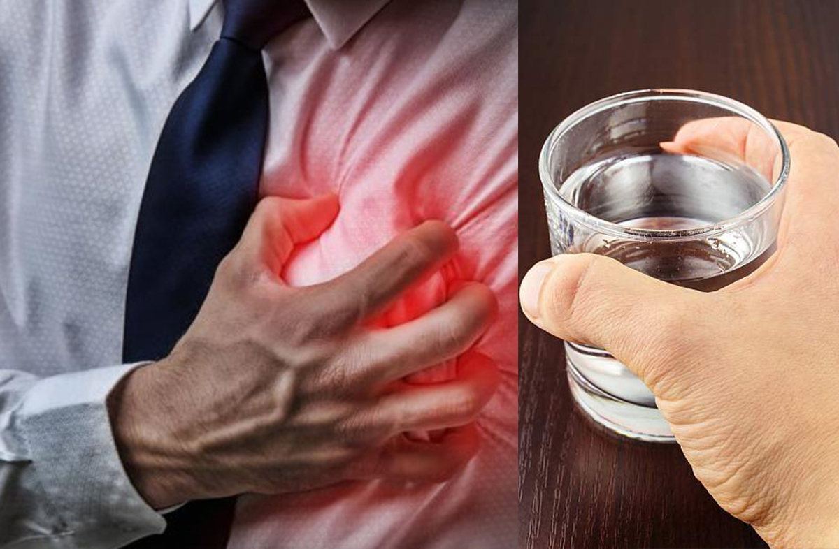 Legătura dintre infarct și apă – Foarte important de știut